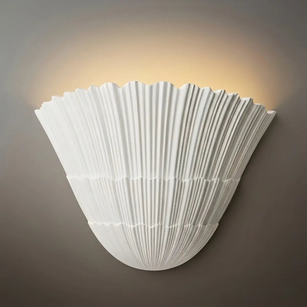 Modern Wall Lamp — Plaster White